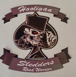 Warriors 3 Inch Hooligan Riders Sticker