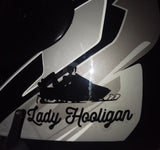 Lady Hooligan 2inch x 4inch Tagger