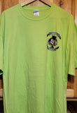 Short Sleeve Hooligan T-Shirt (Black and Lime)