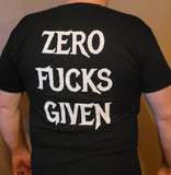Zero Fucks Given Short Sleeve Tshirt